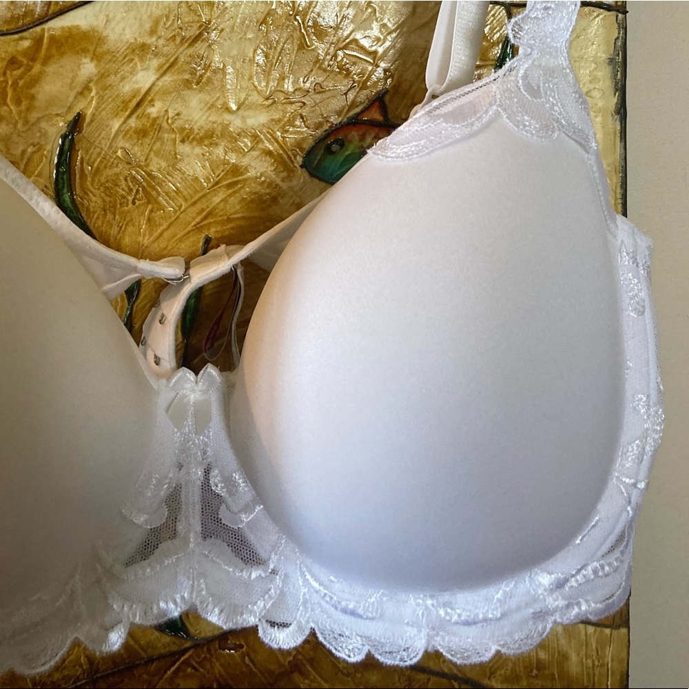 White 34D Bra